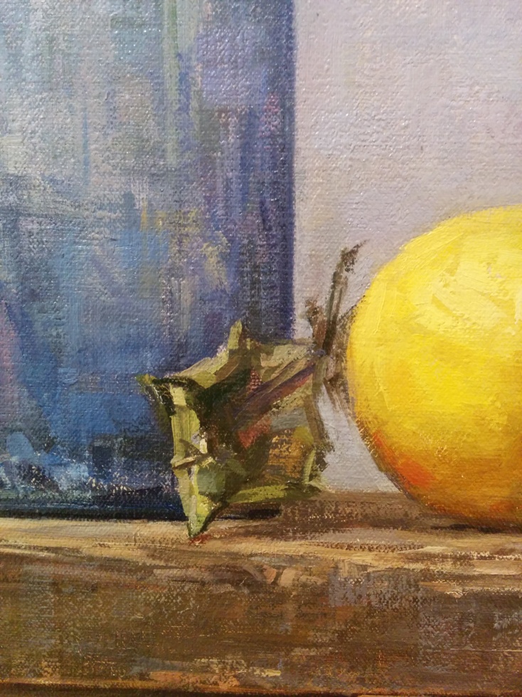 Andrea J. Smith detail of Ladle and lemons 2014