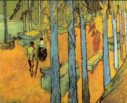 Les Alsycamps, Vincent Van Gogh