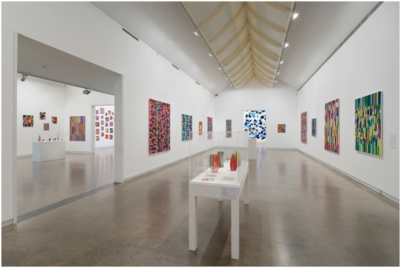 Colour Sensation: The Works of Melinda Harper, Installation view, photograph: Christian Capurro, Heide Museum of Modern Art